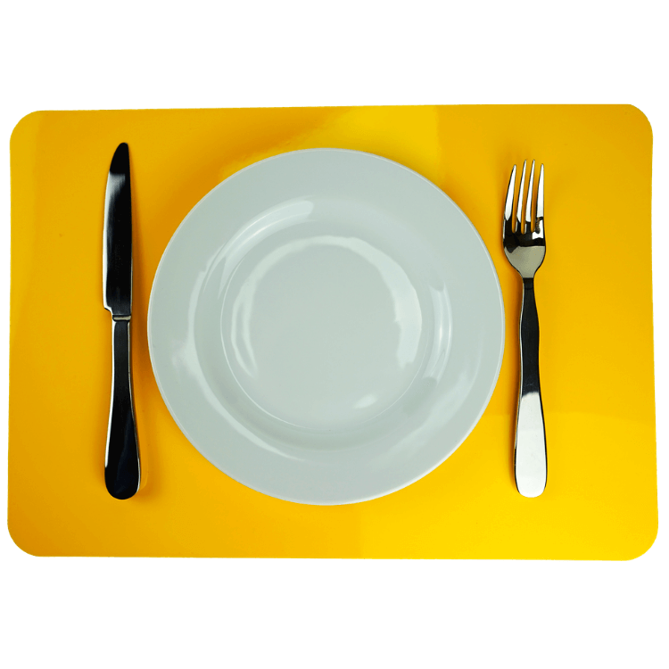 Tischset Ella Antirutsch 40x28 cm, gelb