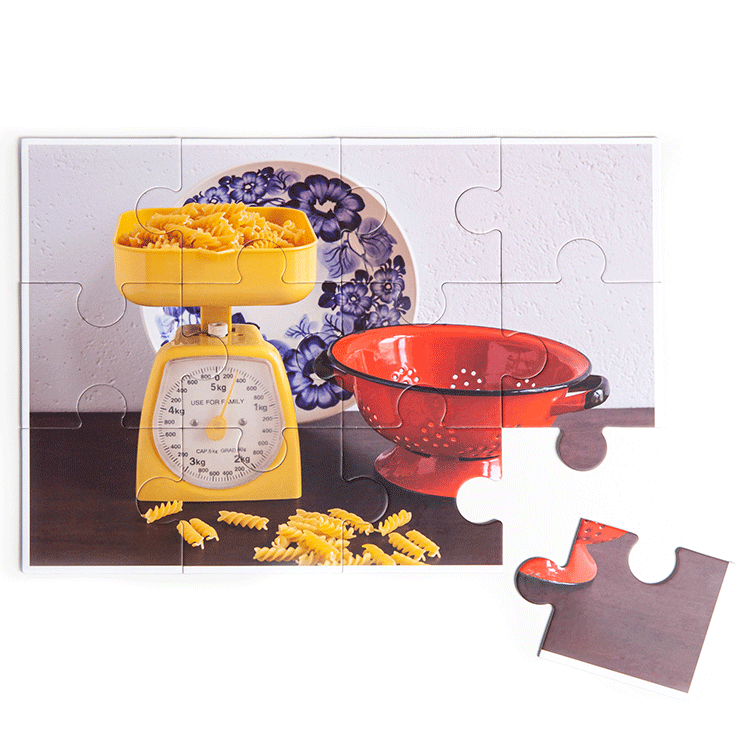 Küchenwage - Puzzle Demenz, 12 Teile