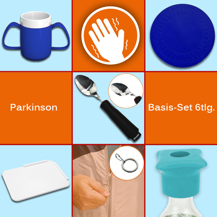 Parkinson Basis-Set 6tlg. blau