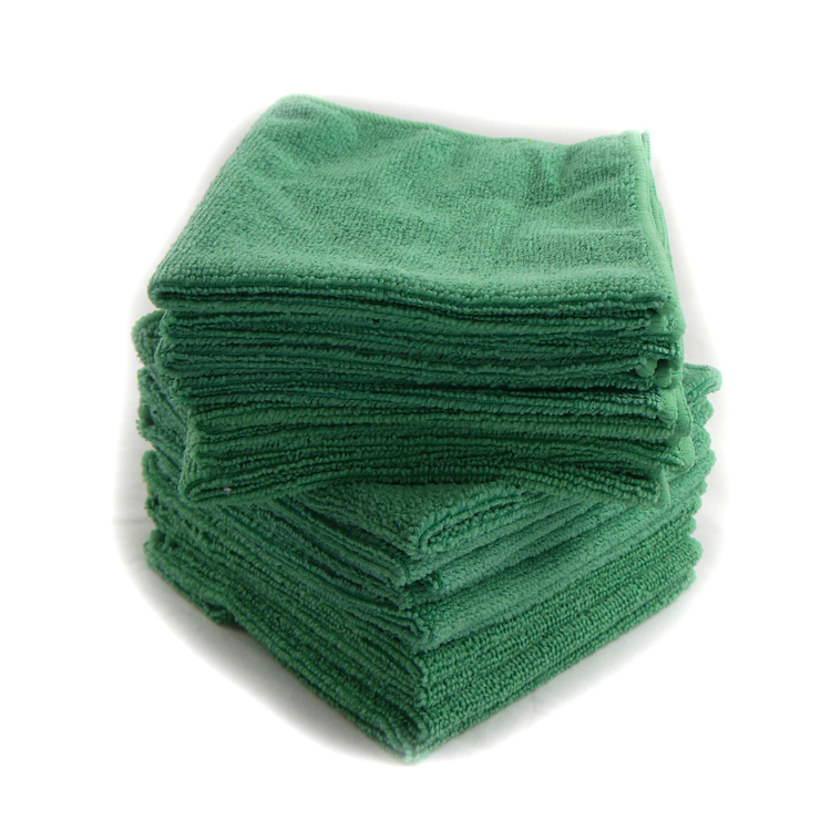 Mikrofasertuch grün 32 x 32 cm, 20er-Set