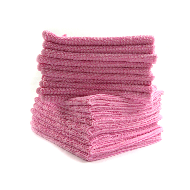Mikrofasertuch rosa 32 x 32 cm, 20er-Set